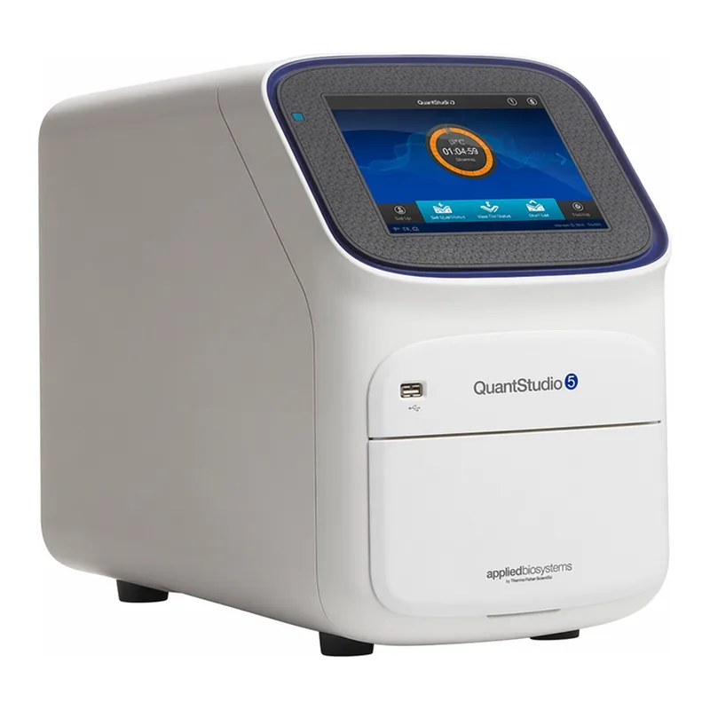 Thermo Fisher Scientific Pharmaceutical Analytics QuantStudio 5 Real-Time PCR System, 96-well, 0.1 mL, laptop