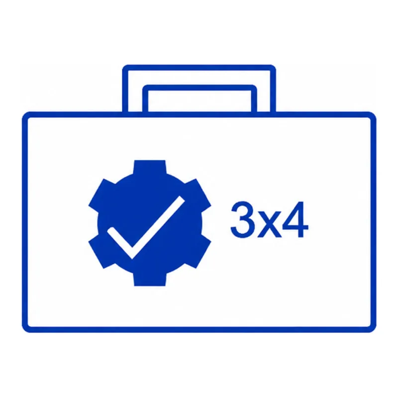 3x4 교정