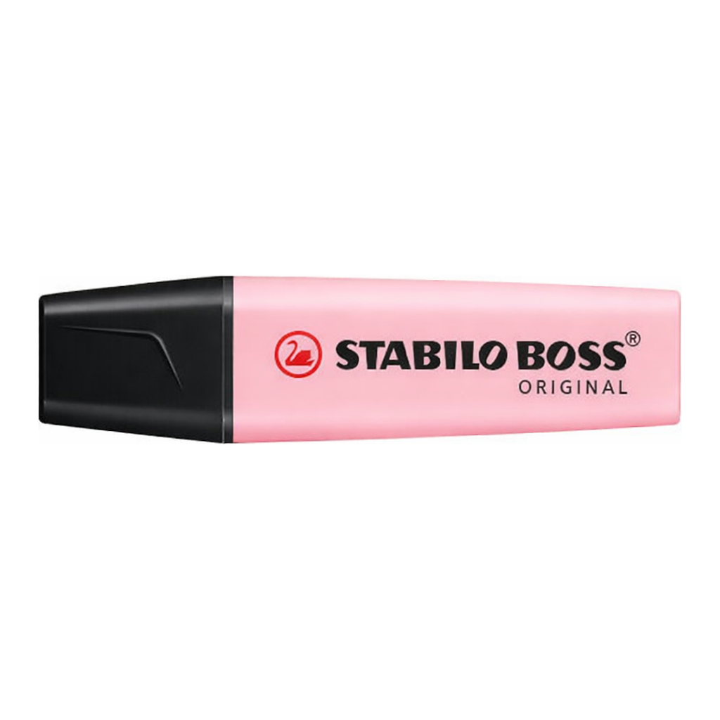 OFFICENEX 스타빌로 보스파스텔형광펜(2mm+5mm 핑크블러쉬)