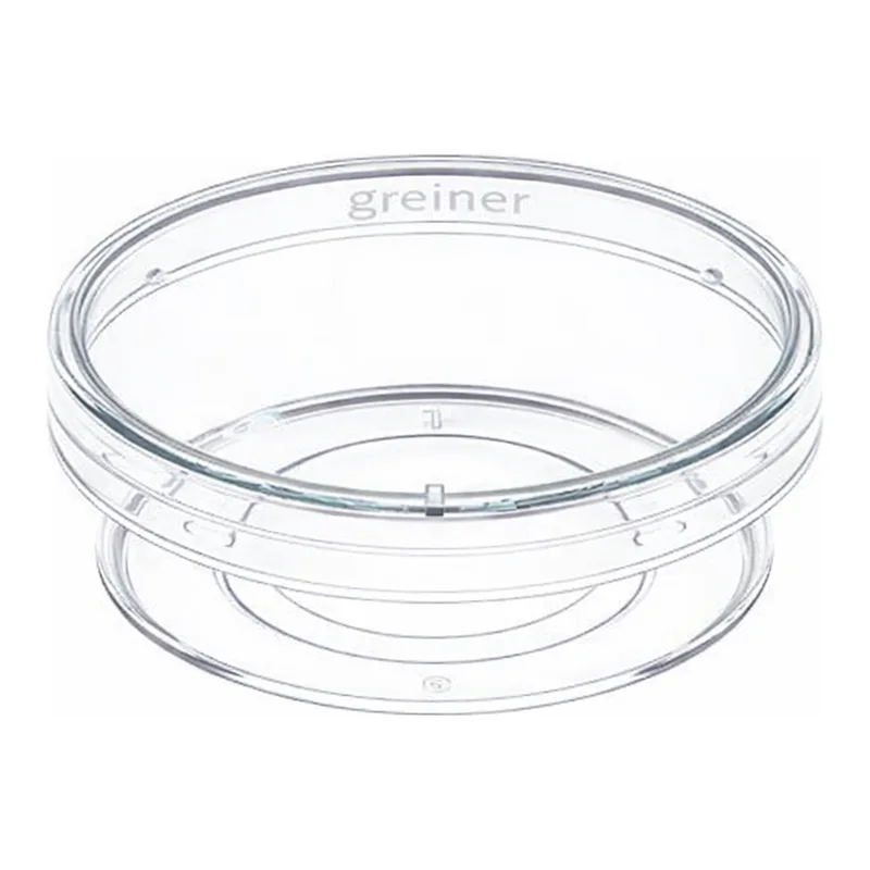 Greiner Bio One CELLVIEW CELL CULTURE DISH, PS, 35/10 MM,GLASS BOTTOM, 1 COMPARTMENT, TC, STERILE, 10 PCS./BAG