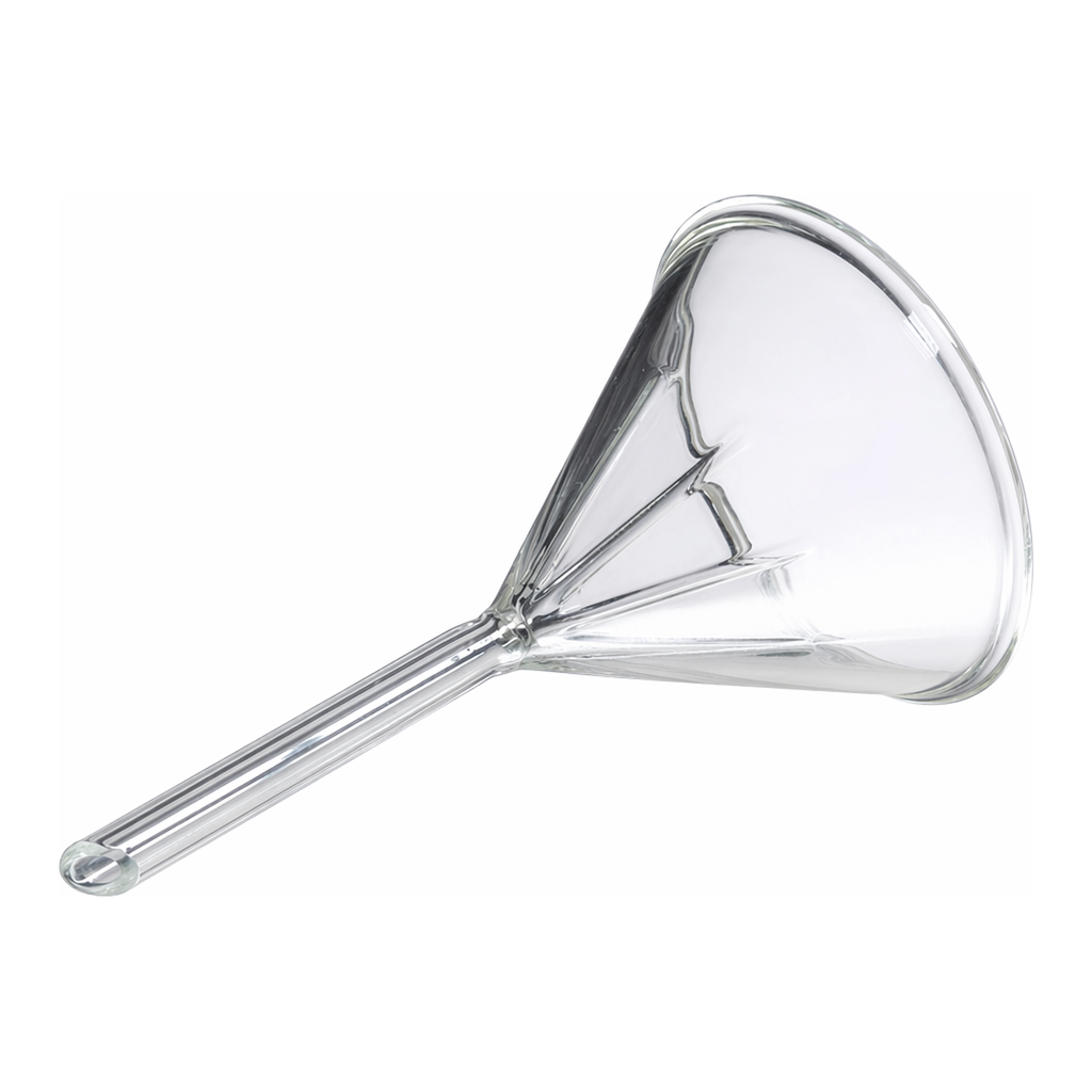 Merck Pyrex(R) fluted funnel, short stem