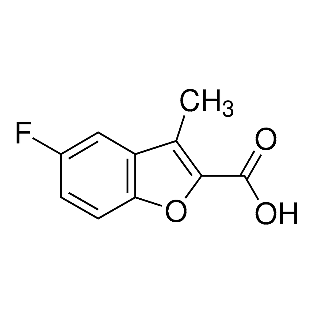 Merck 5-fluoro-3-methyl-1-benzofuran-2-carboxylic acid