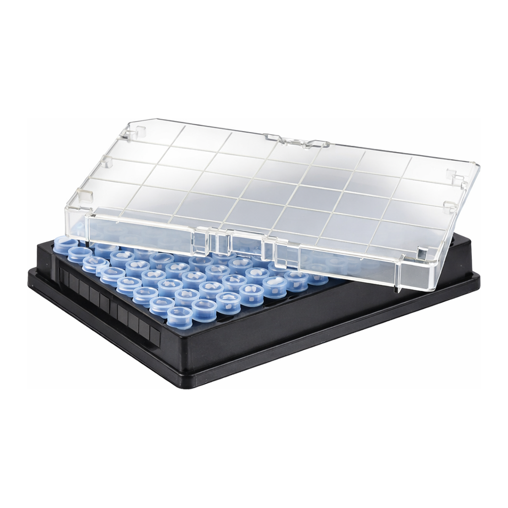 Greiner Bio One CRYO.S BIOBANKING TUBES, 300 µL, 2D CODES,RACK WITH 96 CAPPED TUBES, STERILE, 5 RACKS/BAG, 1 MANUAL CAPPING TOOL