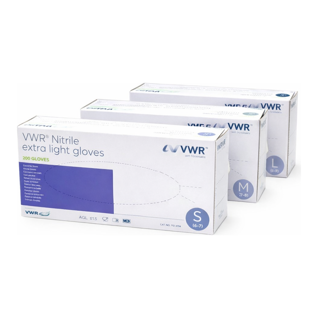 VWR Non-Sterile Nitrile Extra Light Gloves