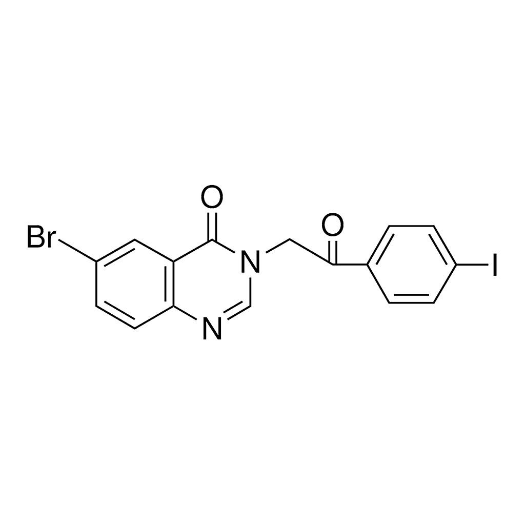 Merck 6-BROMO-3-(2-(4-IODO-PHENYL)-2 - 50 MG&