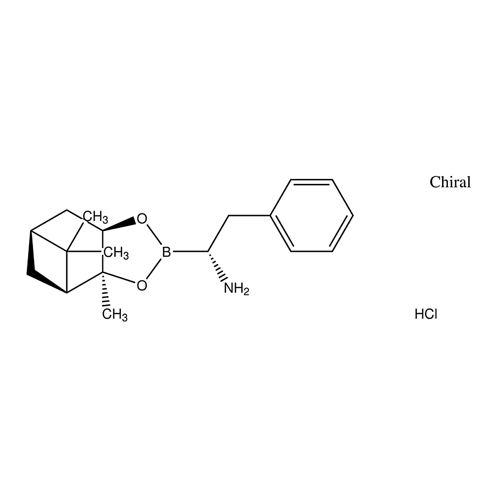 Merck (R)-Borophenylalanine (1S,2S,3R,5S)-(+)-2,3-pinanediol ester hydrochloride
