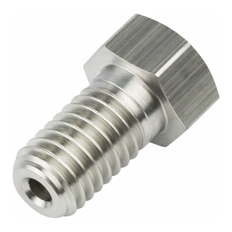 Restek SS Valco Nuts Short 1/16 10-32 20 000psi 5-pk.