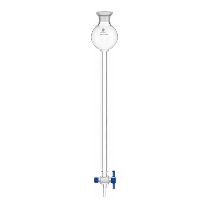 Merck Synthware(TM) chromatography column with reservoir, fritted disc and PTFE stopcock