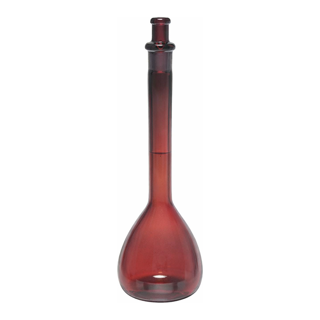 AS ONE Amber Volumetric Flask PYREX® Class A, 메스플라스크(CLASS A)(갈색)