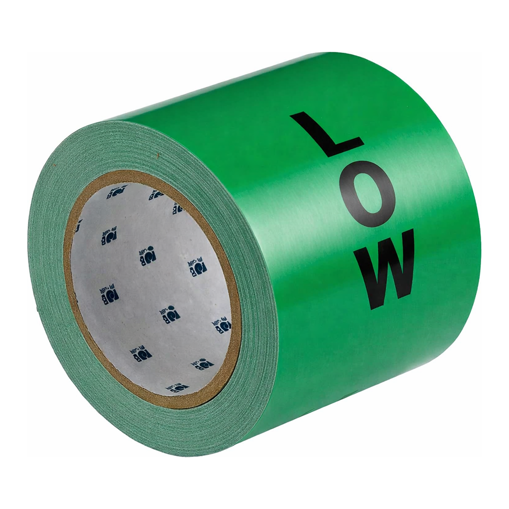 Brady Ammonia (IIAR) Pipe Marker: LOW