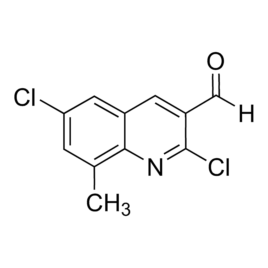 Merck 2,6-Dichloro-8-methylquinoline-3-carboxaldehyde
