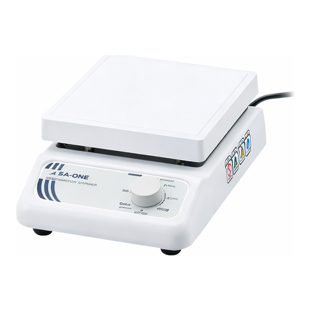 AS ONE Ceramic Hot Plates（Airtight） (Analog Type) 550℃ 175 x 178mm