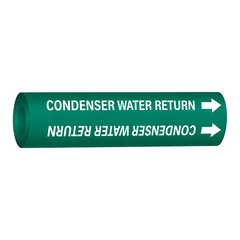 Brady CONDENSER WATER RETURN High Performance Pipe Marker