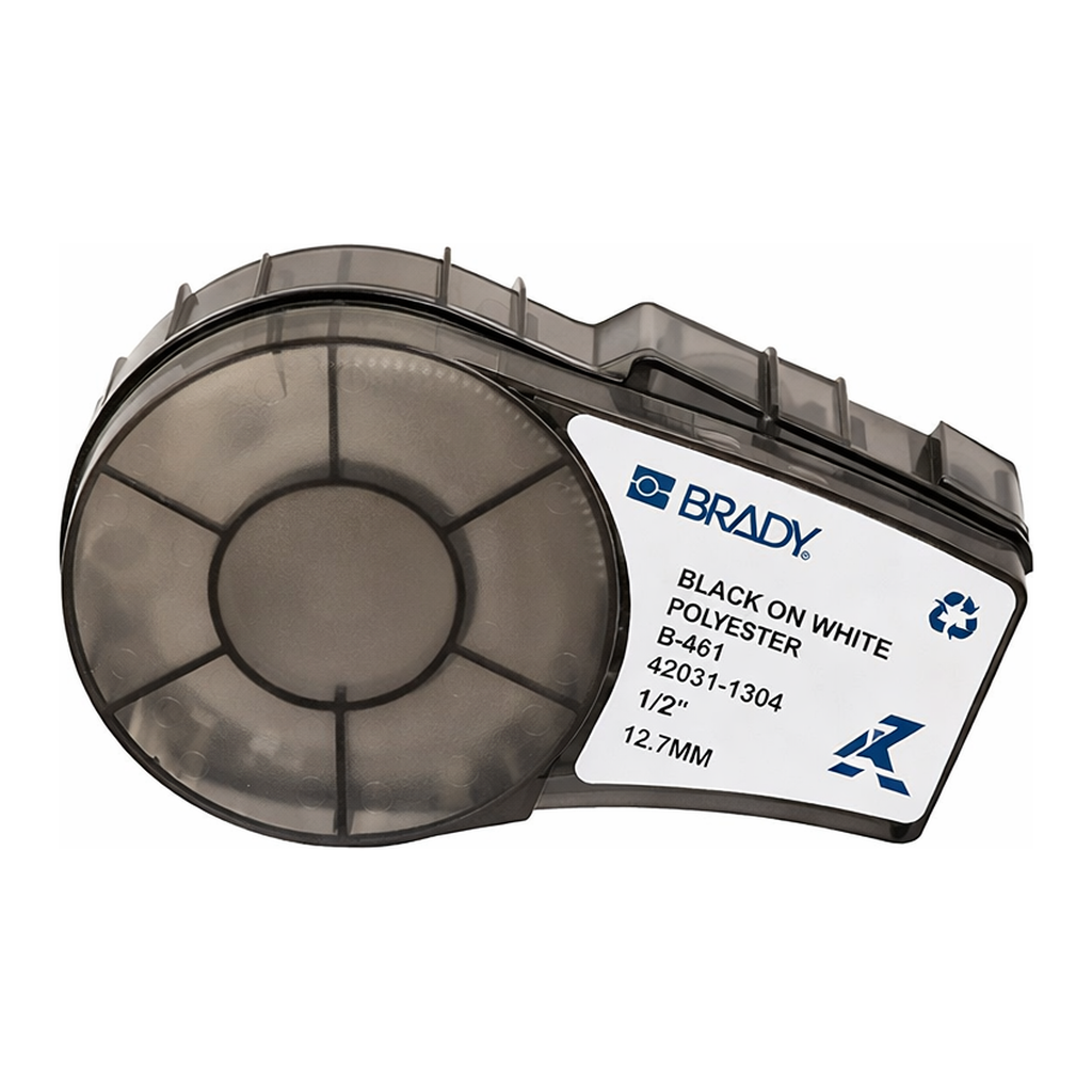 Brady Self-Laminating Cryogenic Polyester Laboratory Labels with Ribbon for M21 Printers