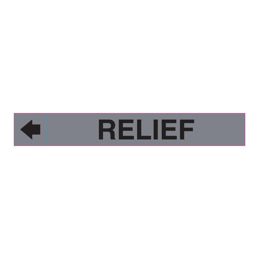 Brady RELIEF Plenum Duct Marker