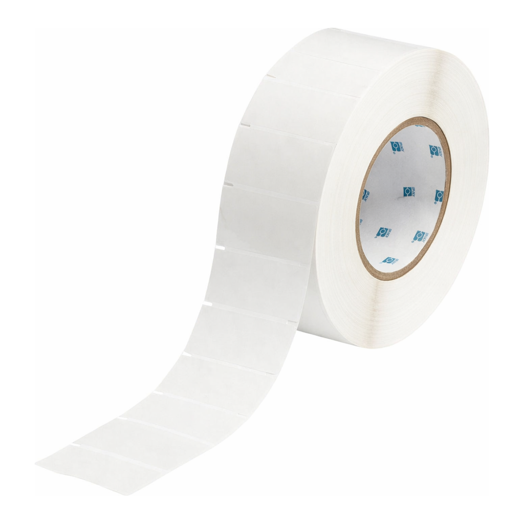 Brady 3" Core Clear Removable Polyester Labels