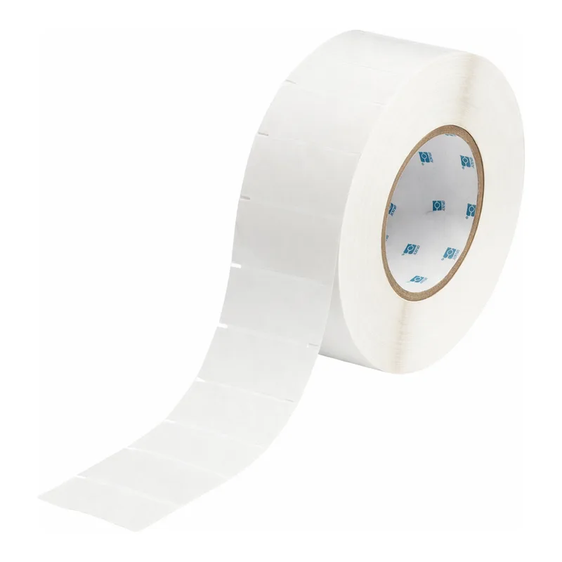 Brady 3" Core Clear Removable Polyester Labels