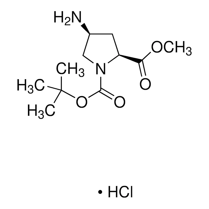 Merck 1-tert-Butyl 2-methyl (2S,4S)-4-amino-1,2-pyrrolidinedicarboxylate hydrochloride