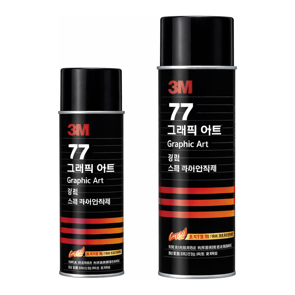 Daihan Science 3M Scotch “77” Super Multipurpose Spray Adhesive, High Tack<br>For Permanent A