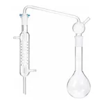Merck Pyrex(R) Kjeldahl nitrogen distilling apparatus, ST joints