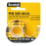 Daihan Science 3M Scotch “136D” & “237D” Permanent Double Sided Tape, Transparent, with Dispe