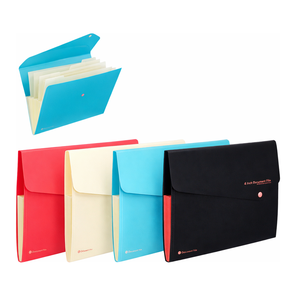 OFFICENEX 문화 컬러 도큐멘트화일 8분류 F583-7 베이지
