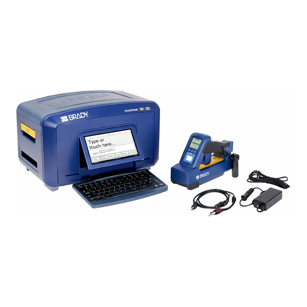 Brady BradyPrinter S3700 with V4500 Barcode Scanner and Safety & Facility ID Software