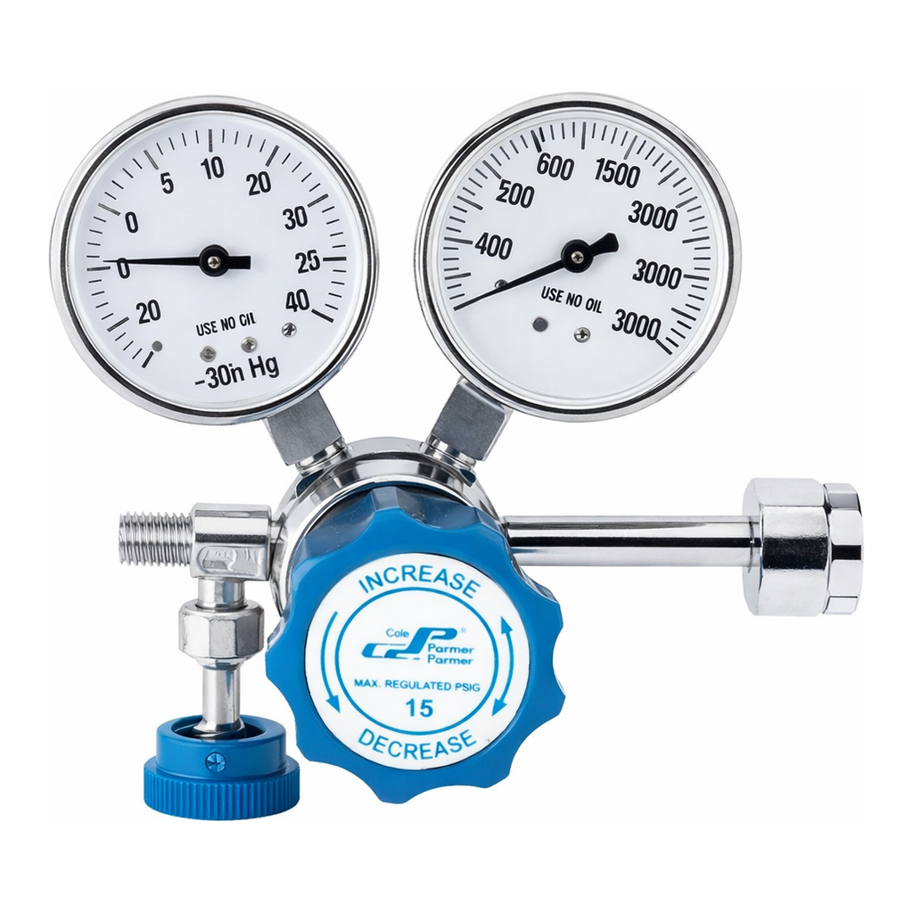 Thermo Fisher Scientific 350 CGA Fitting Single-Stage Regulator, 180 Capacity
