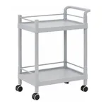AS ONE 3-6496-03 Mobile Storage Cart (Guard Frame, with Handle) 2 Stages 705 x 447 x 887 MSO21G