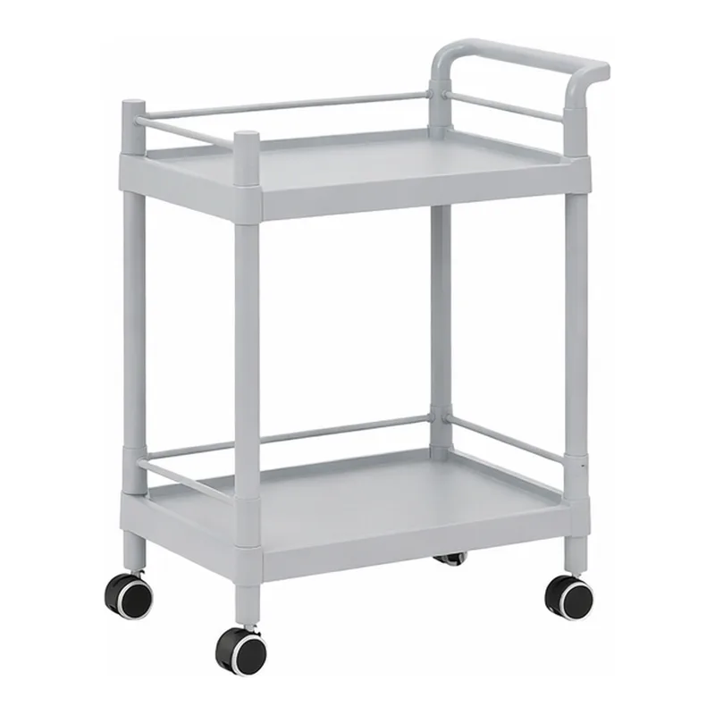 AS ONE 3-6496-03 Mobile Storage Cart (Guard Frame, with Handle) 2 Stages 705 x 447 x 887 MSO21G