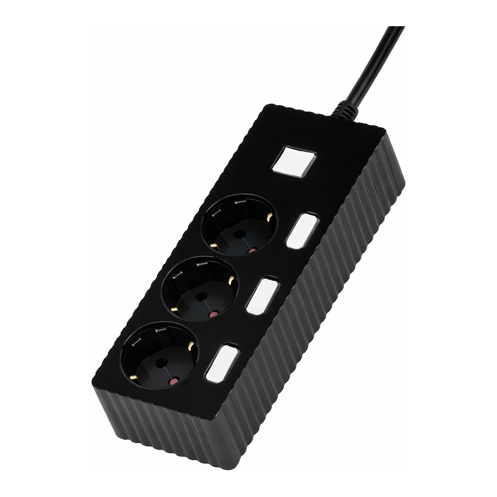 OFFICENEX W9ME315BK 웨띄탭119 메인개별 (3구1.5m블랙 소화탭/천하지엘씨)