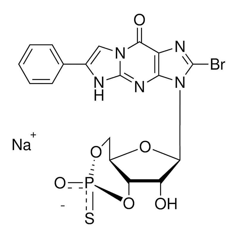 Merck Rp-8-Bromo-beta-phenyl-1,N2-ethenoguanosine 3',5'-cyclic monophosphorothioate sodium salt