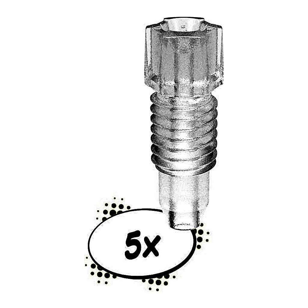 Fitting with ferrule, 1.6 mm OD