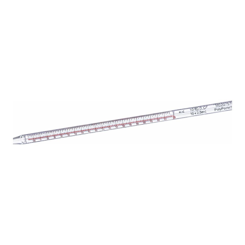 Greiner Bio One PIPETTE, 25 ML, GRADUATED 2/10 ML, STERILE,PAPER-PLASTIC PACKAGING, SINGLE PACKED