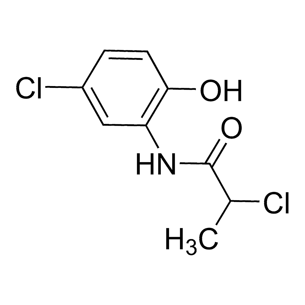 Merck 2-Chloro-N-(5-chloro-2-hydroxyphenyl)propanamide