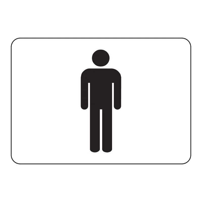 Brady Man Picto Sign
