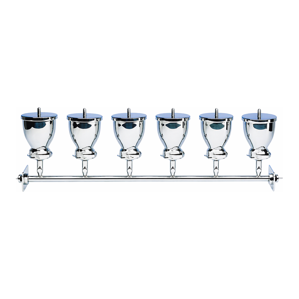CYTIVA 10444830 / AS300/3 스테인리스 스틸 6구 매니폴드, 500mL, 일반 클램프[단종]