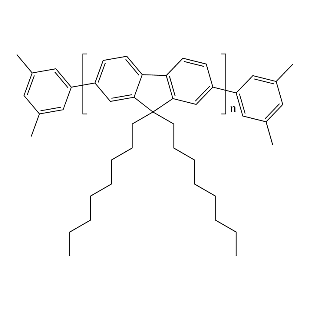 Merck Poly(9,9-dioctylfluorenyl-2,7-diyl) end capped with dimethylphenyl