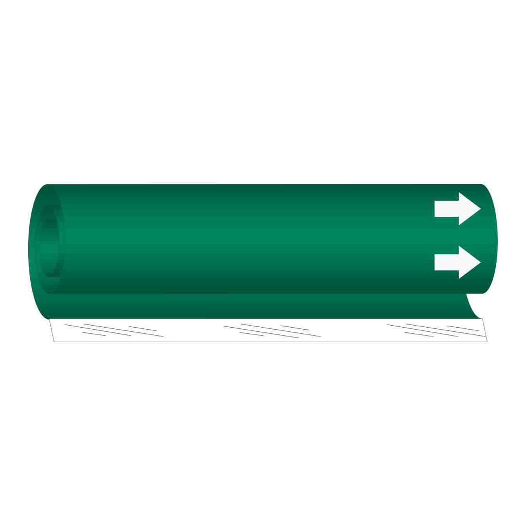 Brady Blank Green High Performance Pipe Marker