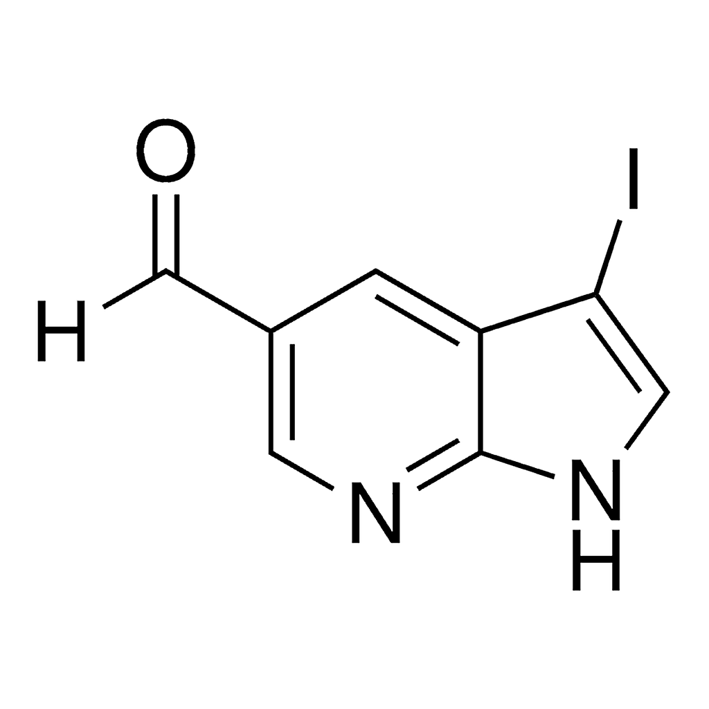 Merck 3-Iodo-1H-pyrrolo[2,3-b]pyridine-5-carbaldehyde