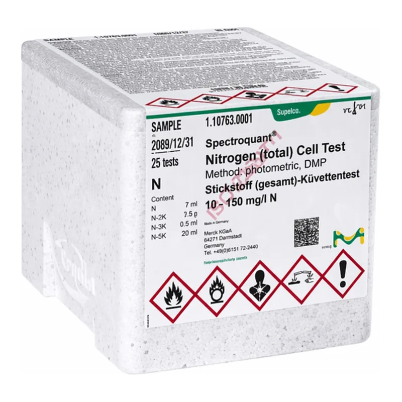 Merck NITROGEN (TOTAL) CELL TEST 10 - 150 MG/L