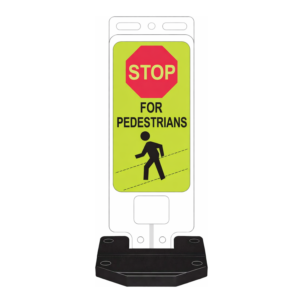 Brady STOP For Pedestrians Sign