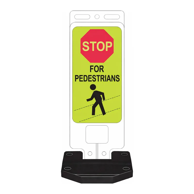 Brady STOP For Pedestrians Sign