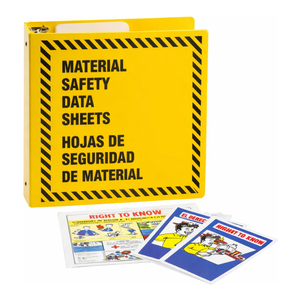 Brady 3 Inch Bilingual Binder Yellow