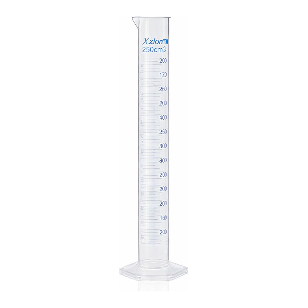 Merck Azlon Hexagonal Base PMP Cylinders with Printed Graduations