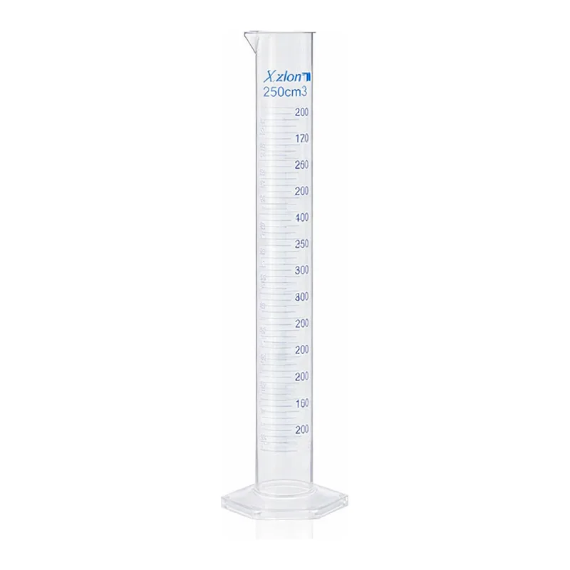 Merck Azlon Hexagonal Base PMP Cylinders with Printed Graduations