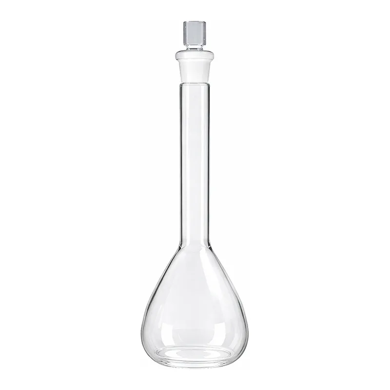AS ONE Clear Volumetric Flask PYREX® Class A(with Guarantee), 메스플라스크(CLASS A)(투명)(보증서 부속)