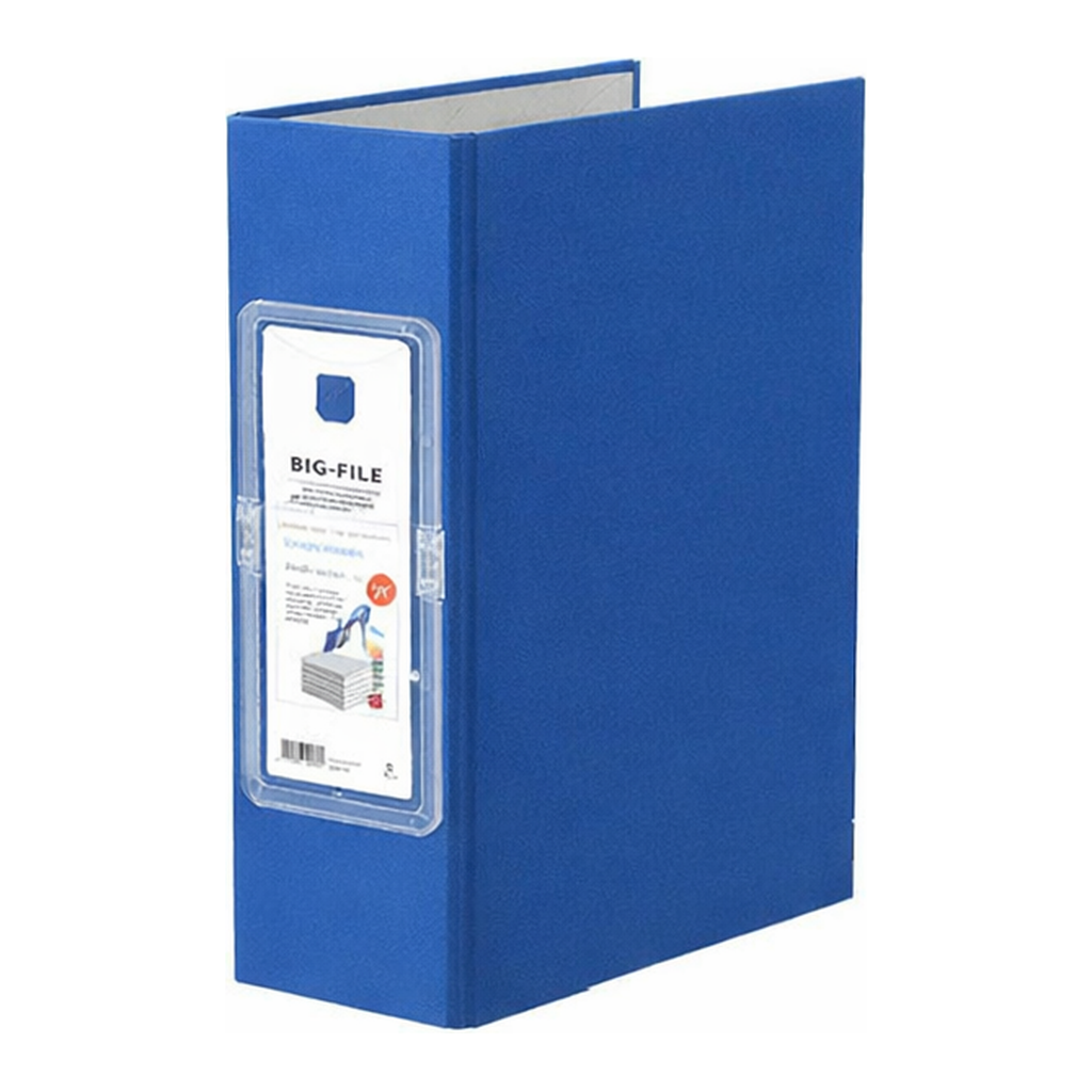 OFFICENEX 손잡이형 파이프바인더(B893-7A/A4/7cm/두께11cm/민자/청색)