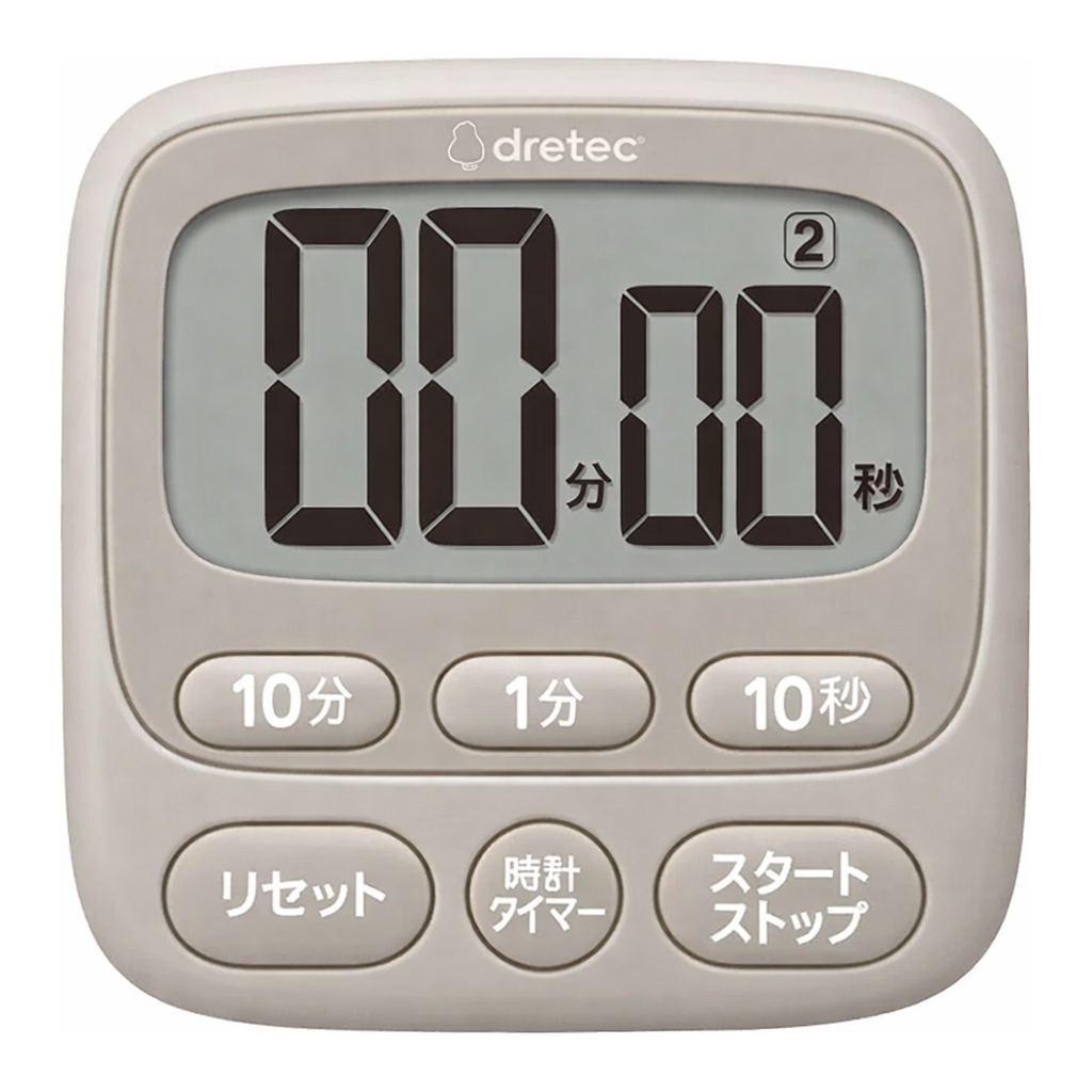 AS ONE Large Screen Timer with Clock, 시계 부속 대화면 타이머
