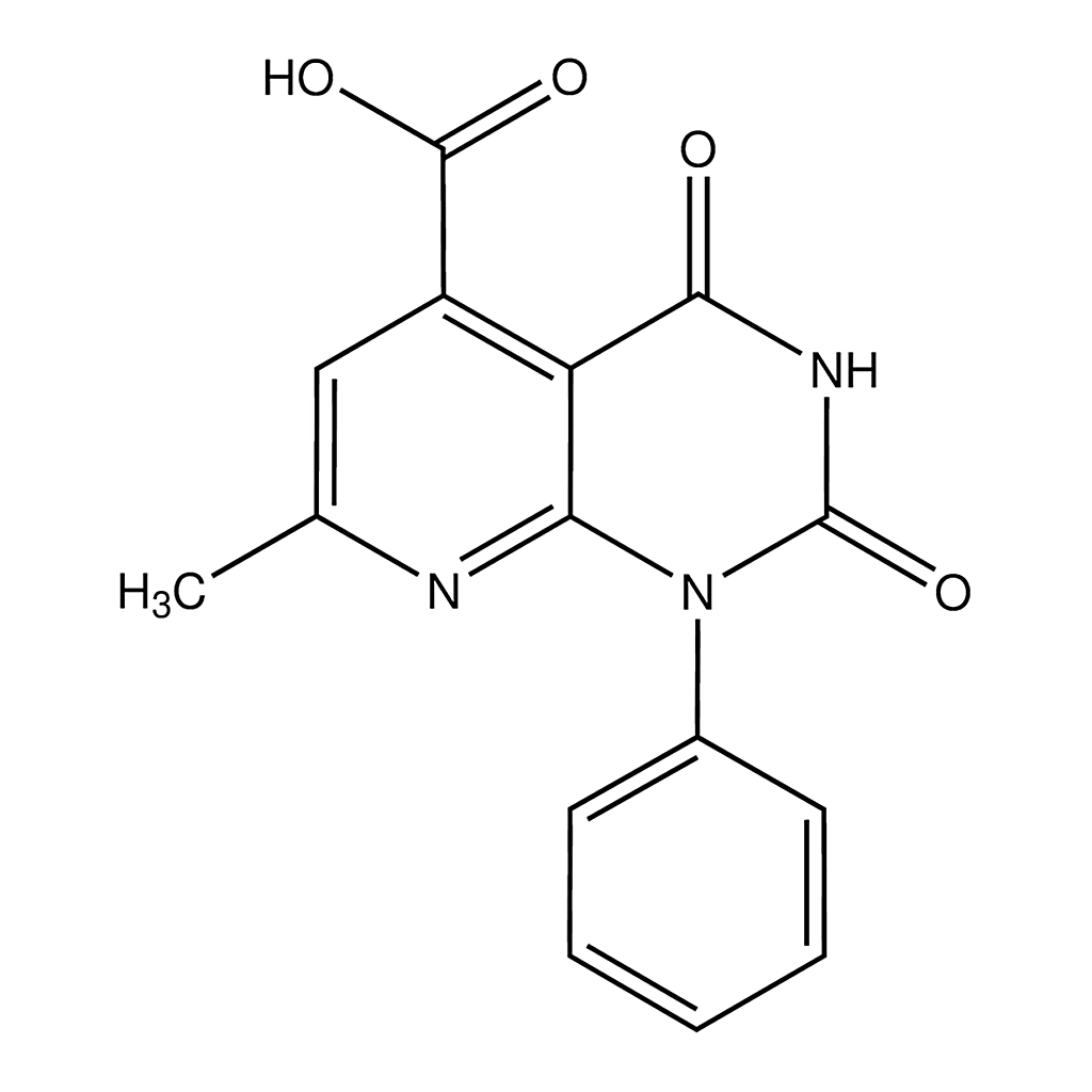 Merck 7-Methyl-2,4-dioxo-1-phenyl-1,2,3,4-tetrahydropyrido[2,3-d]pyrimidine-5-carboxylic acid